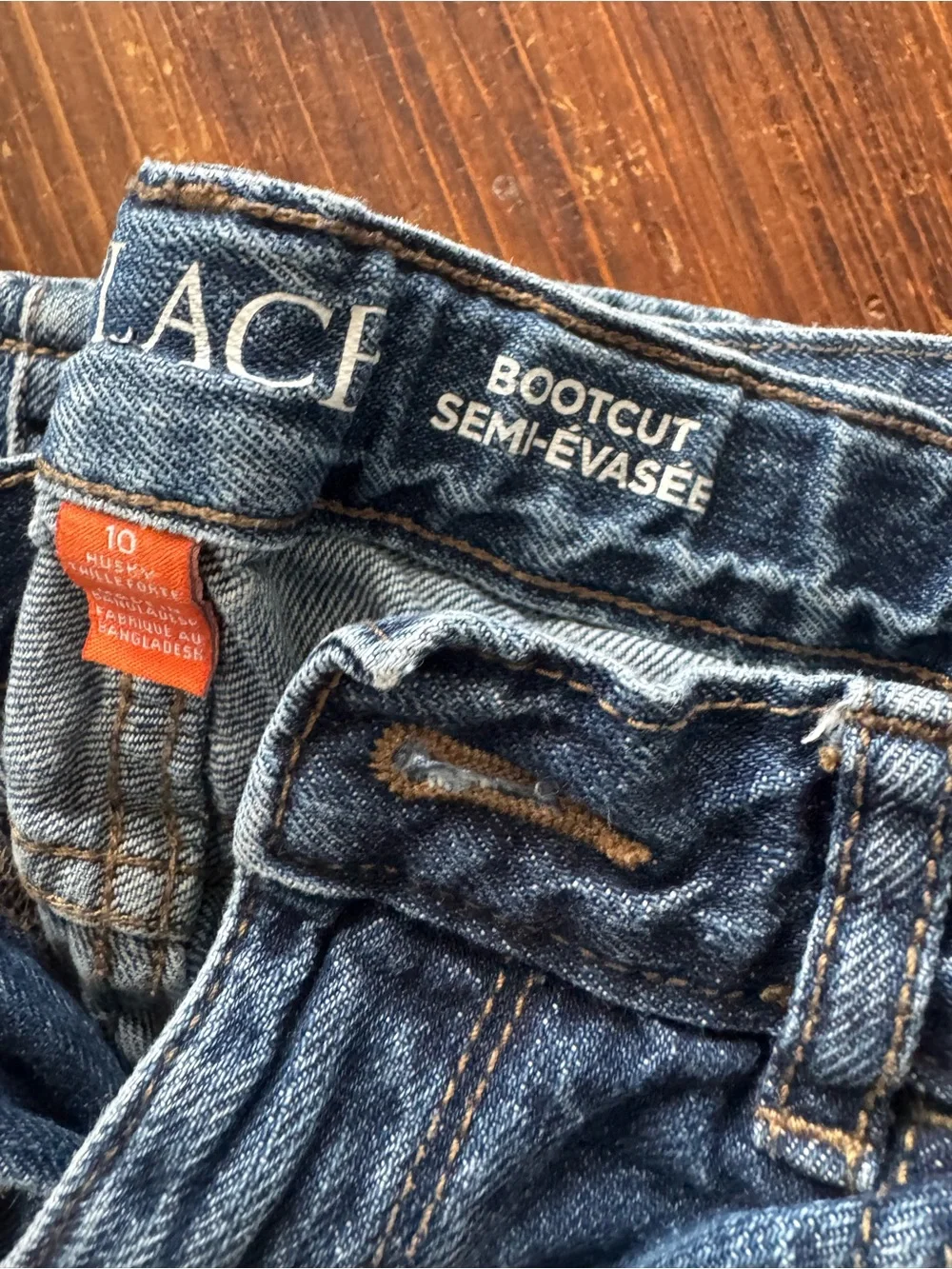 2 pk The Children's Place Blue Kids Denim Jeans - Medium & Dark Wash Pair